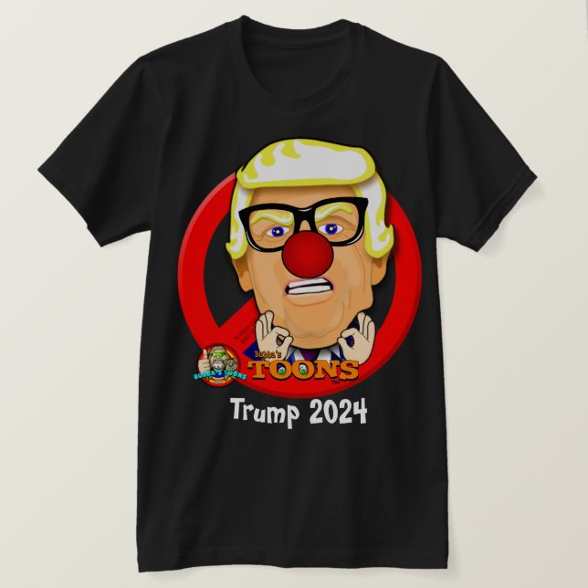 Camiseta Trump 2024 - Camisa-T do Tom de Bubba (Frente do Design)