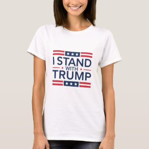 Camiseta Trump 2024 Eu Apoio Trump Apoio Presidente 