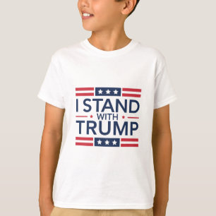 Camiseta Trump 2024 Eu Apoio Trump Apoio Presidente 