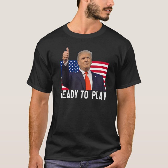 Camiseta Trump 2024 Flag 45 47 Election Save America Novame (Frente)