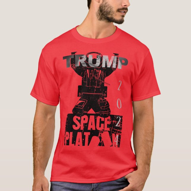 Camiseta Trump 2024 Força Espacial Eleitoral (Frente)