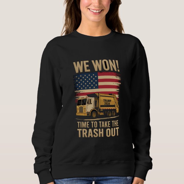 Camiseta Trump 2024 Ganhamos A Vitória Inauguração 2025 (Frente)