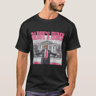 Camiseta Trump 2024 Leve a América Ck Home Trump Pink