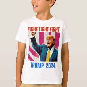 CAMISETA TRUMP 2024 LUTA CONTRA A LUTA