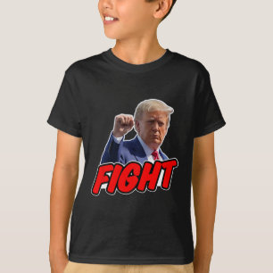 Camiseta Trump 2024 Luta Pelo Direito de Votar Republicano