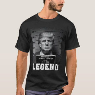 Camiseta Trump 2024 Mugshot Presidente Legend