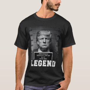 Camiseta Trump 2024 Mugshot Presidente Legend