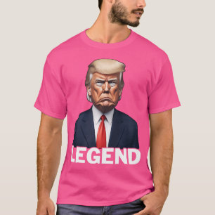 Camiseta Trump 2024 Mugshot Presidente Legend