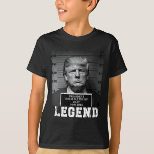 Camiseta Trump 2024 Mugshot Presidente Legend
