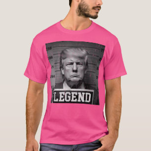 Camiseta Trump 2024 Mugshot Presidente Legend
