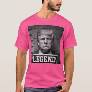 Camiseta Trump 2024 Mugshot Presidente Legend