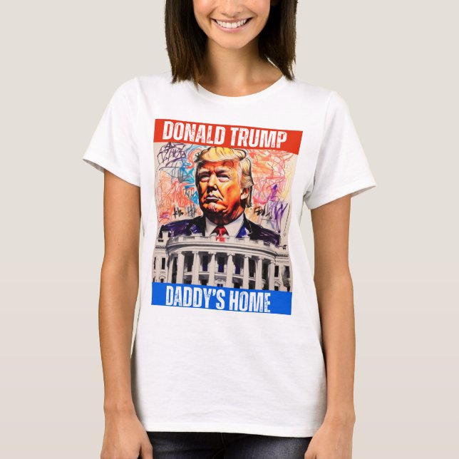 CAMISETA TRUMP 2024 - PAI HOME (Frente)