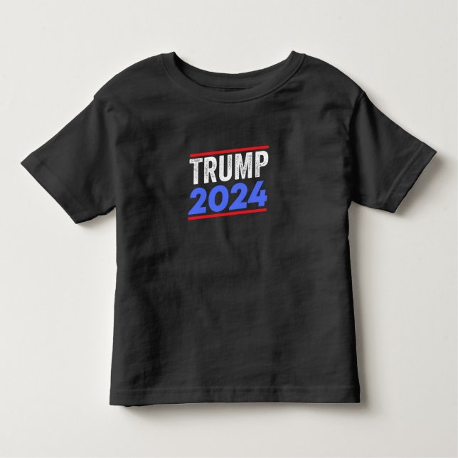Camiseta Trump 2024 Para A Eleição Do Presidente Donald Jr. (Frente)