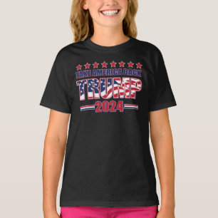 Camiseta Trump 2024 Retire a América