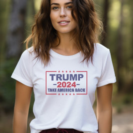 Camiseta Trump 2024 Retire a América