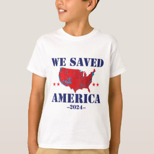 Camiseta Trump 2024 Salvamos os resultados eleitorais de 20