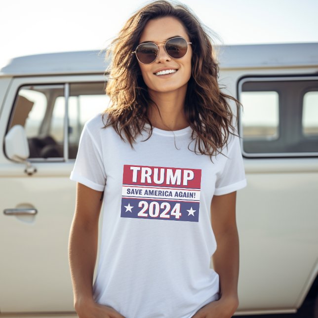 Camiseta Trump 2024 Salve a América novamente (Criador carregado)