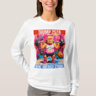 CAMISETA TRUMP 2024 TORNA A AMÉRICA FORTE