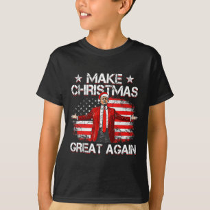 Camiseta Trump 2024 Torne O Excelente De Natal Mais Engraça