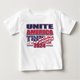 Camiseta Trump 2024 Unir a América