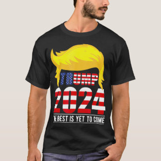 Camiseta Trump 2024 USA FlagO Melhor Ainda Está Por VirDona