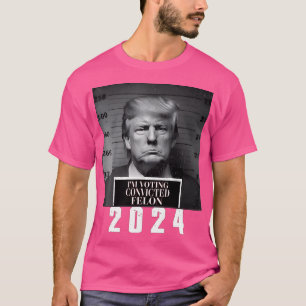Camiseta Trump 2024 Votação A Favor Do Felon