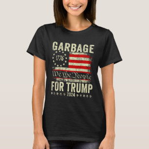 Camiseta Trump 2024 Votação Do Lixo Eleitoral Para Trump Pr
