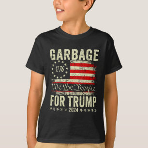 Camiseta Trump 2024 Votação Do Lixo Eleitoral Para Trump Pr