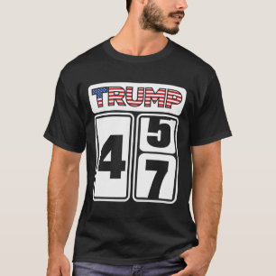 Camiseta Trump 2025 Eleição 47 Vitória Vencer Presidente Po
