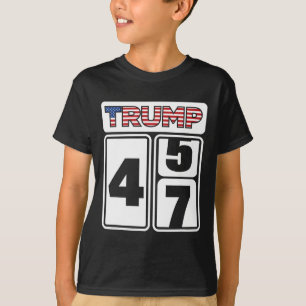 Camiseta Trump 2025 Eleição 47 Vitória Vencer Presidente Po