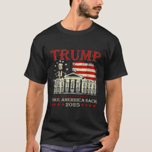 Camiseta Trump 2025 Leva A América Byck 47º Presidente De N
