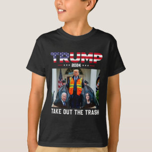 Camiseta Trump 2025 Tire o Lixo Engraçado Trump Lixo
