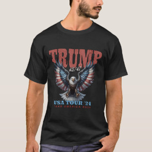 Camiseta Trump 2025 Tome a América de Volta Vintage Retro C