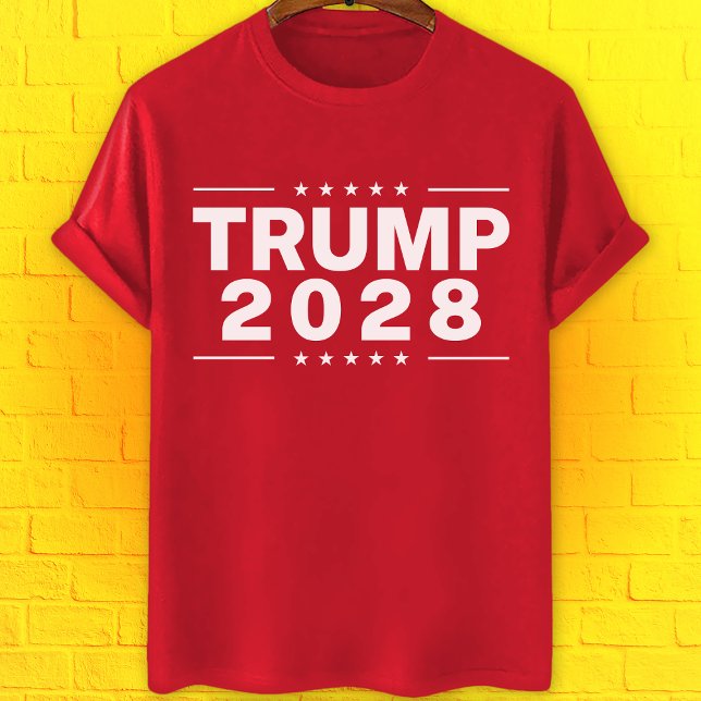 Camiseta Trump 2028 red (Criador carregado)