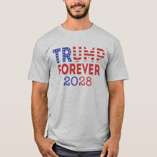 Camiseta Trump 2028 Rei Para Sempre – Edição Limit