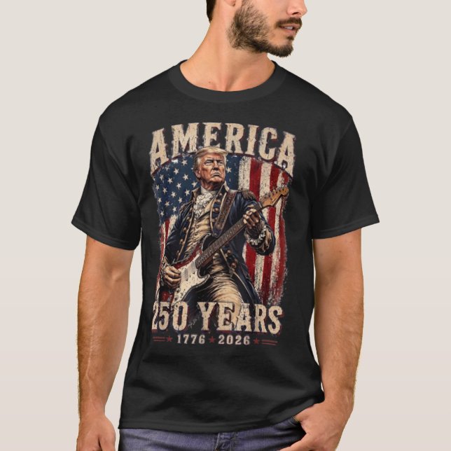 Camiseta Trump 250 Anos (Frente)