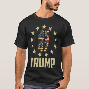 Camiseta Trump 45 47 Mega Potus