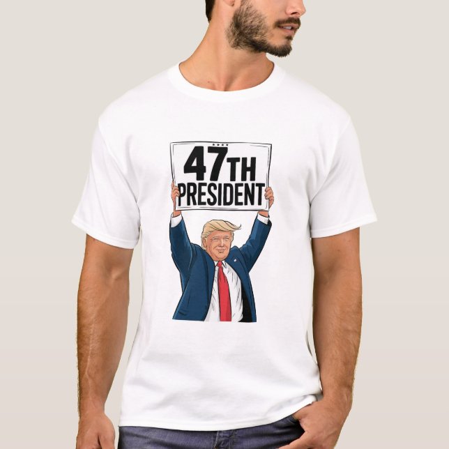 Camiseta Trump 47º Presidente (Frente)