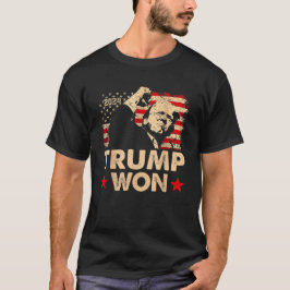 Camiseta Trump 47 JD Vance Won 2024 Trump Vance 2025