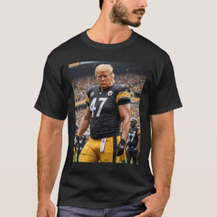 Camiseta Trump 47 Jogador de Futebol Fittsburgh Funny