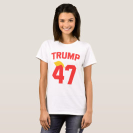 Camiseta Trump 47 Presidente