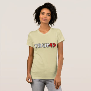 CAMISETA TRUMP 47   TRUMP VANCE 2024