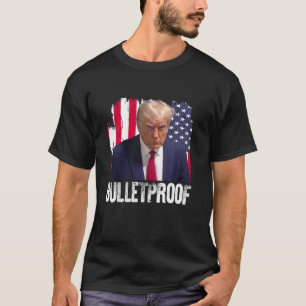 Camiseta Trump à prova de balas American Flag Preside