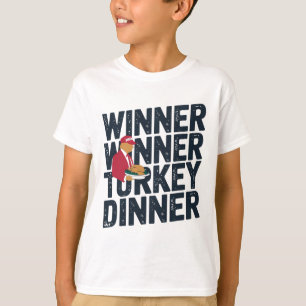Camiseta Trump Ação de Graças 2024 Vencedor da Turquia Dinn