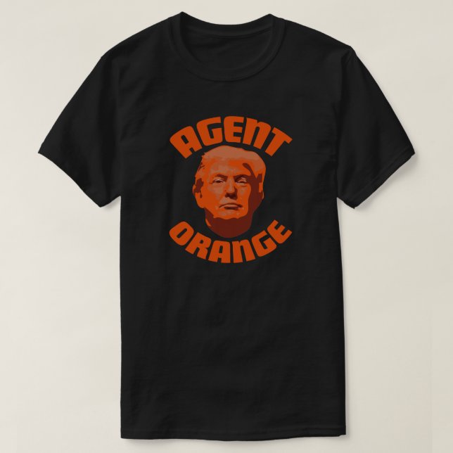Camiseta Trump Aent Orange Anti Donald Trump (Frente do Design)