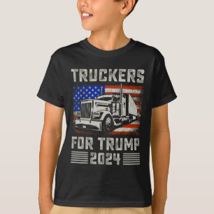 Camiseta Trump American Flag - Trump 2024 Vintage