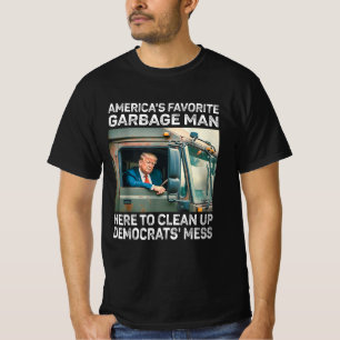 Camiseta Trump America's Favorite Garbage Man