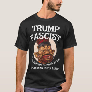Camiseta Trump Anti Fascista Açoitador GuerraCivil 2026 202