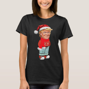 Camiseta Trump Apenas Uma Cara De Natal Engraçada