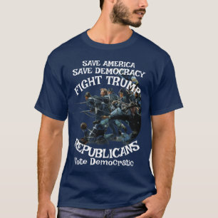 Camiseta Trump áreas selvagens spotsylvania cratera Guerra 